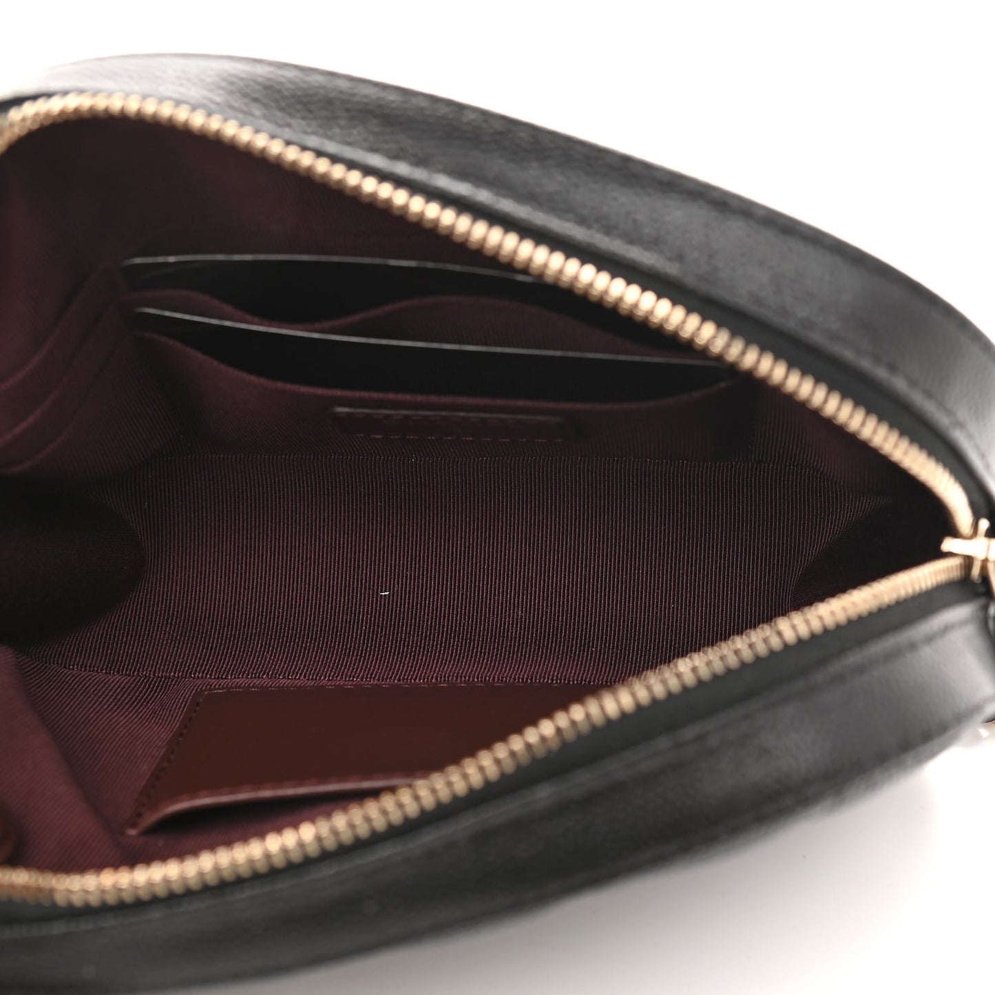 Caviar Quilted Vanity With Chain Black