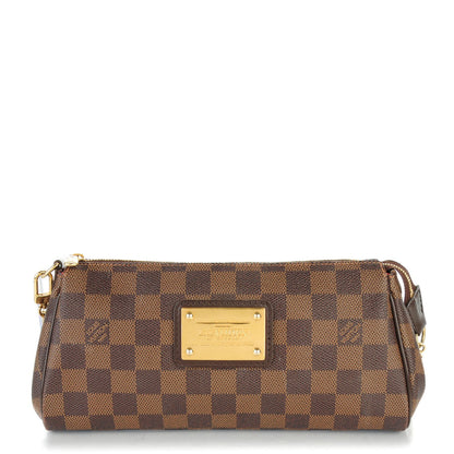 Louis Vuitton Damier Ebene Eva Clutch 1 of 7