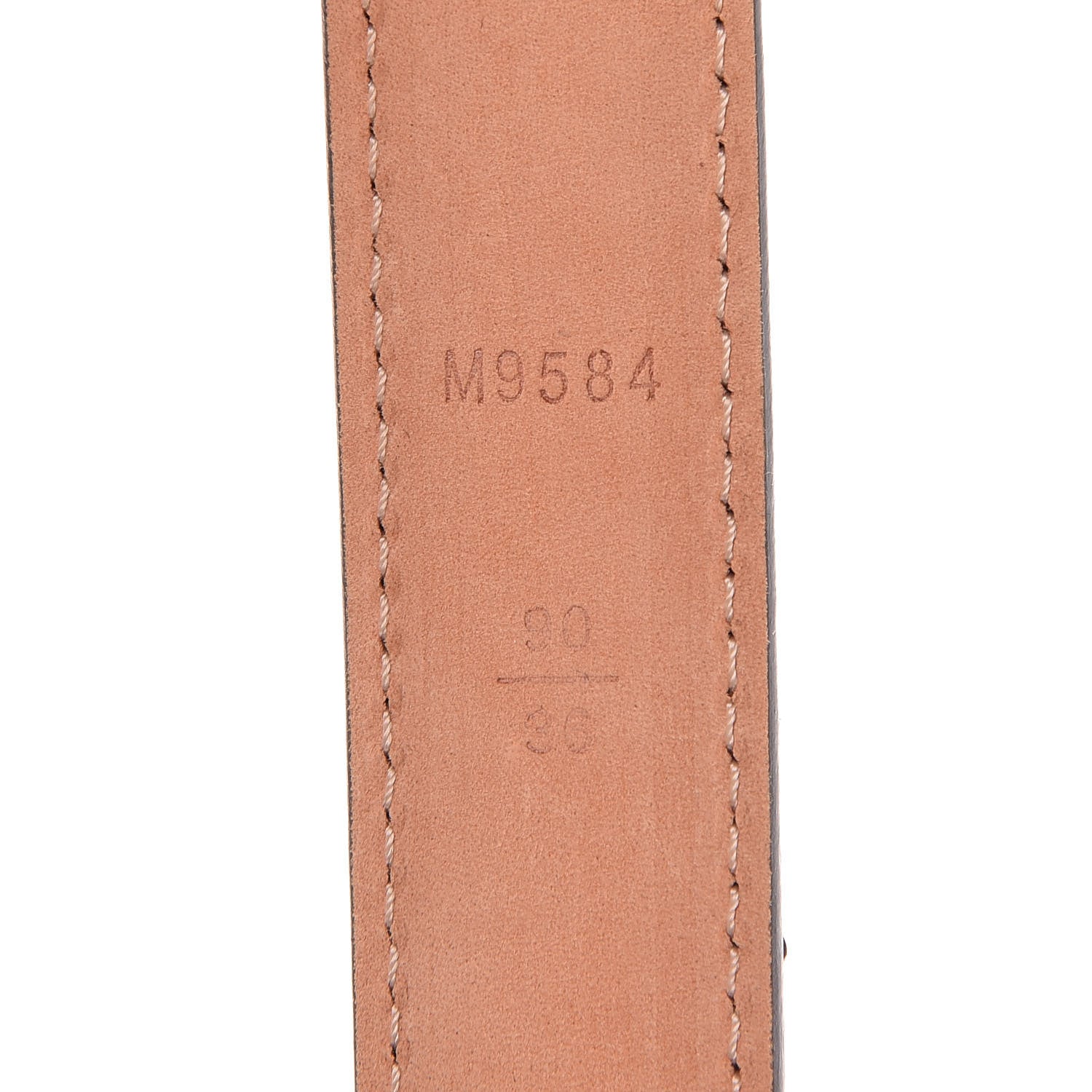Louis Vuitton Monogram Mini 25mm Belt 90 36 5 of 10
