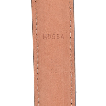 Louis Vuitton Monogram Mini 25mm Belt 90 36 5 of 10