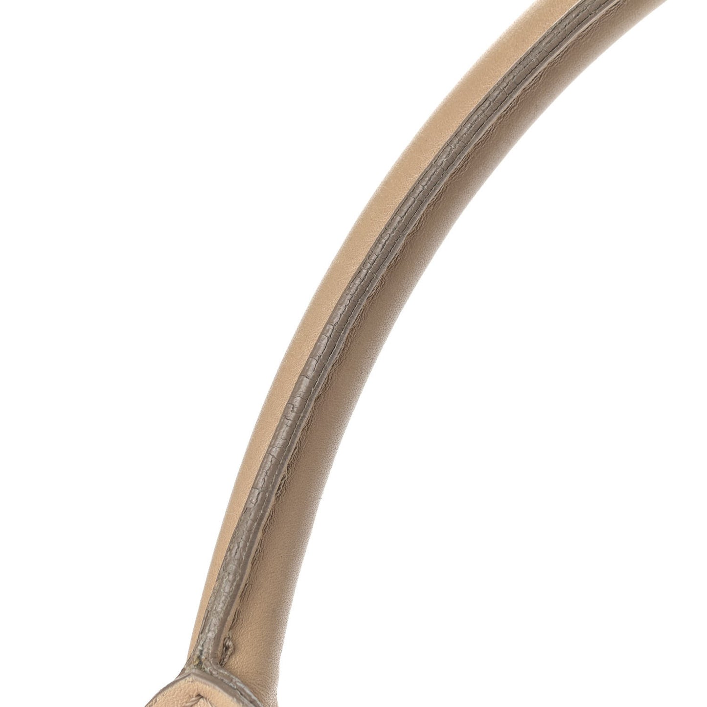 Smoked Check Satchel Trench