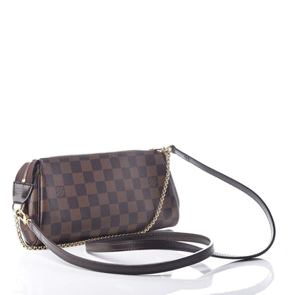 Louis Vuitton Damier Ebene Eva Clutch 3 of 9
