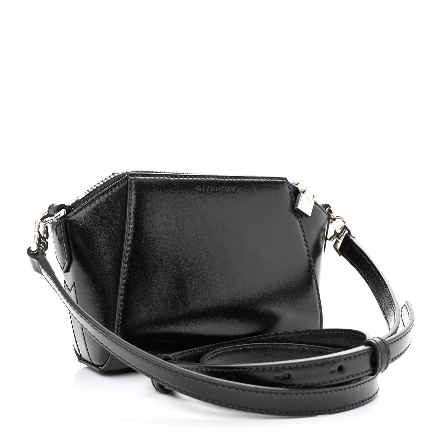Smooth Calfskin Nano Antigona Black