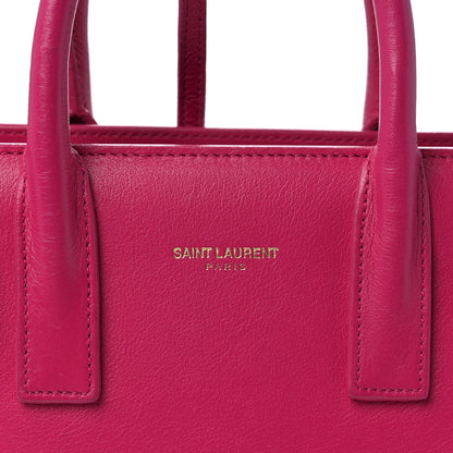 Saint Laurent Calfskin Nano Sac De Jour Bubblegum 7 of 17