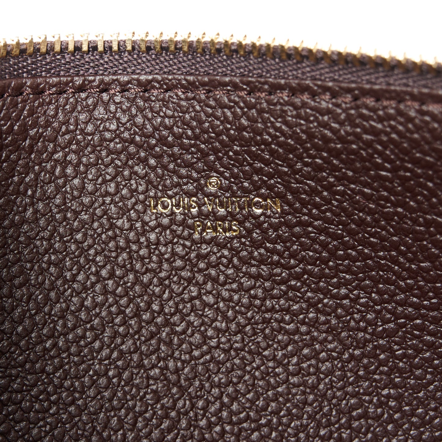 Empreinte Pochette Felicie Chain Wallet Chocolate