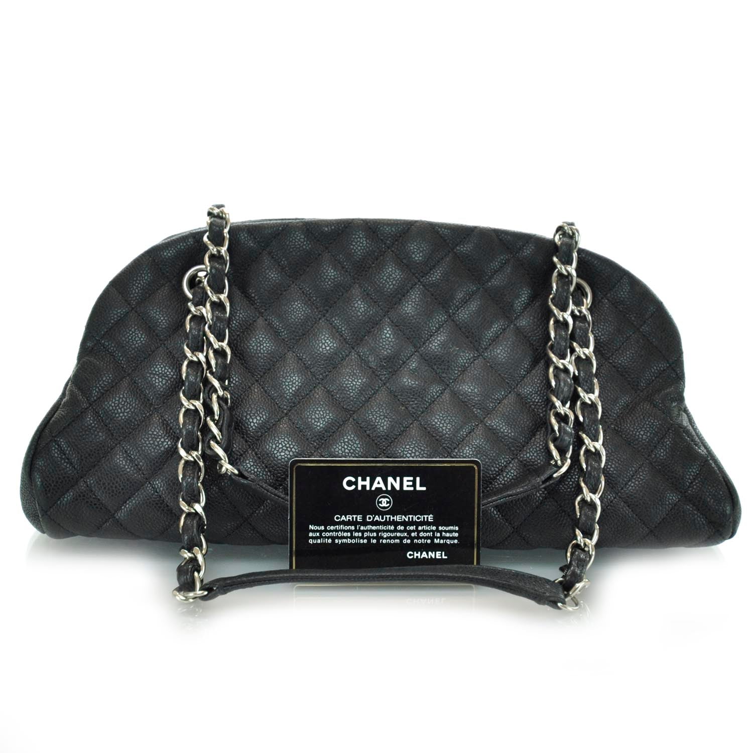 Chanel Caviar Quilted Medium Just Mademoiselle Black 3 of 14