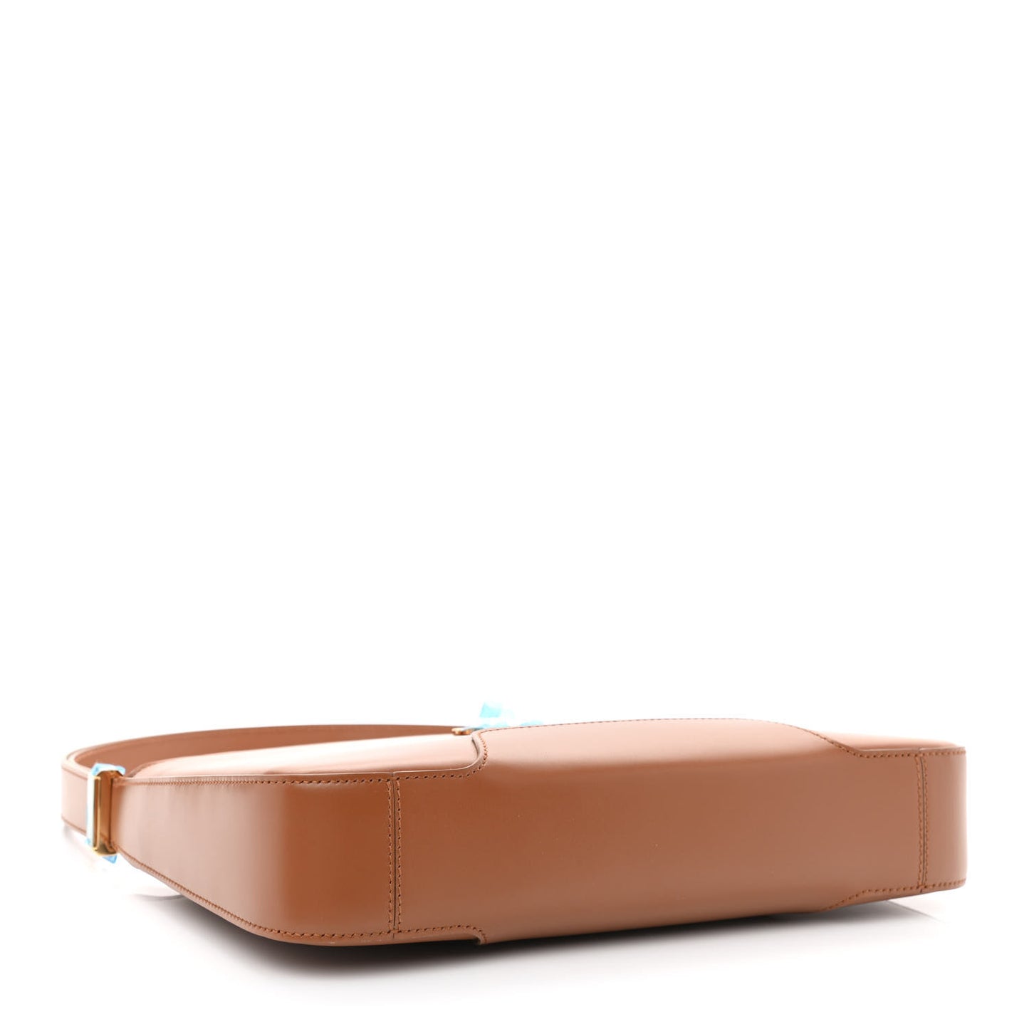 Smooth Calfskin TB Shoulder Bag Warm Tan