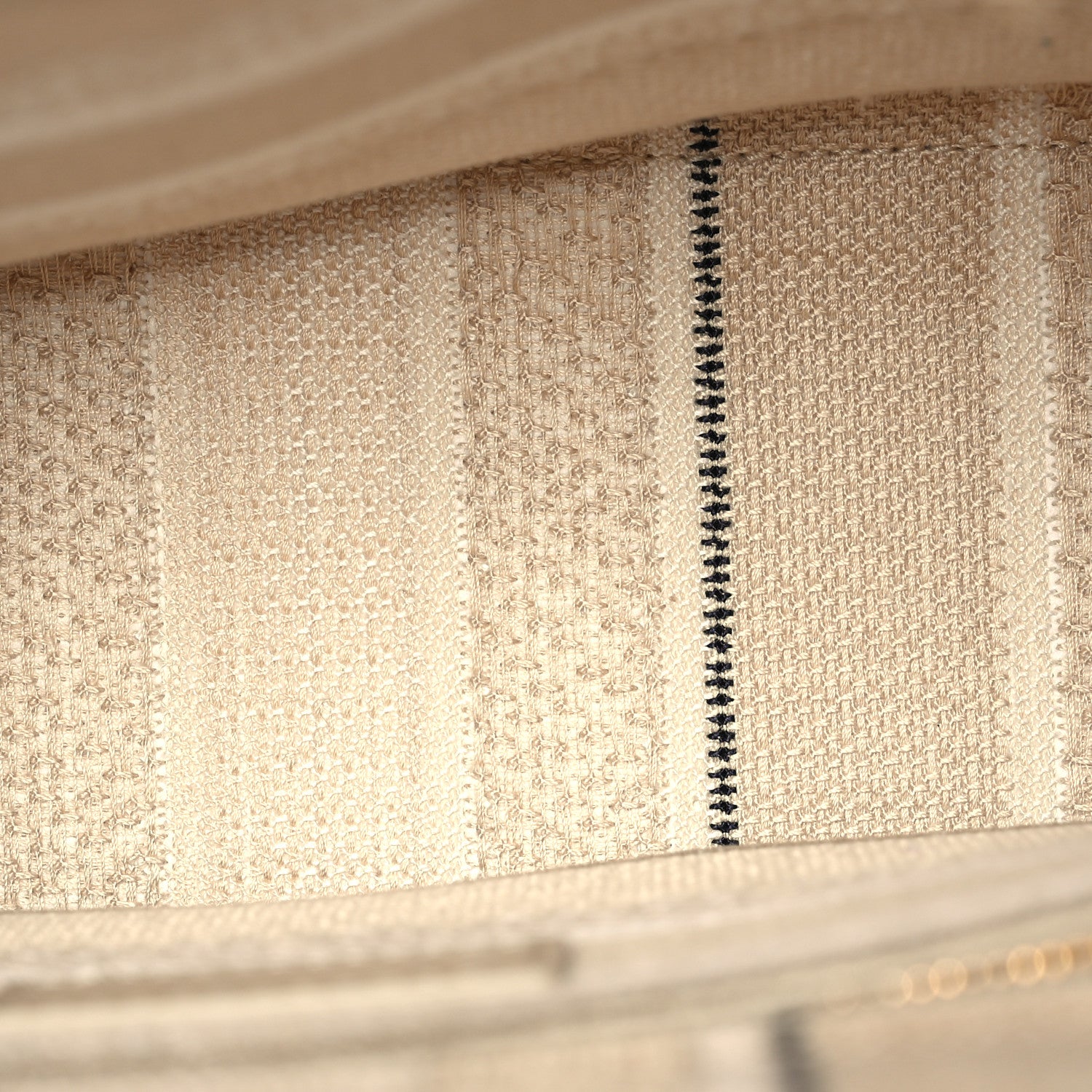 Christian Dior Canvas Embroidered Medium Stripes Lady D-Lite Beige 5 of 11