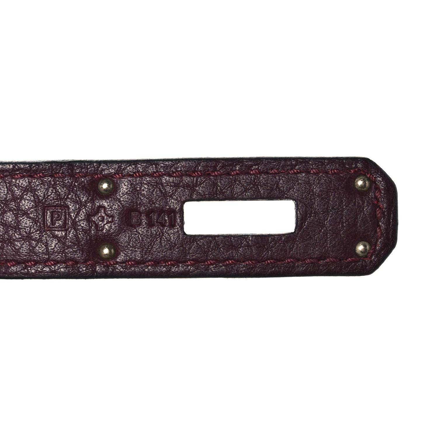 Togo Horseshoe Birkin 30 Bordeaux Bois de Rose