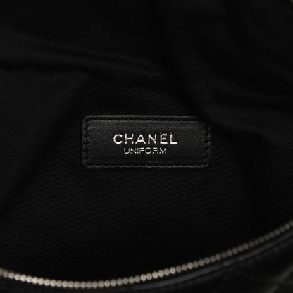 Chanel Lambskin Quilted Waist Belt Bag Black 6 of 12