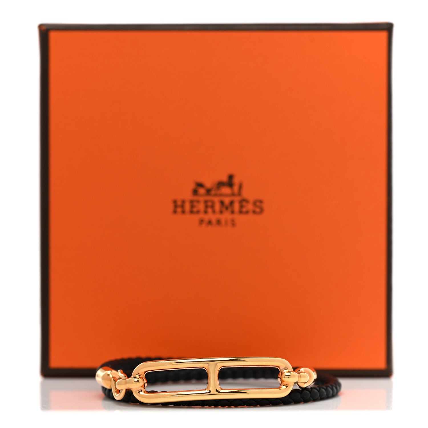 Hermes Swift Roulis Double Tour Bracelet Black 5 of 5