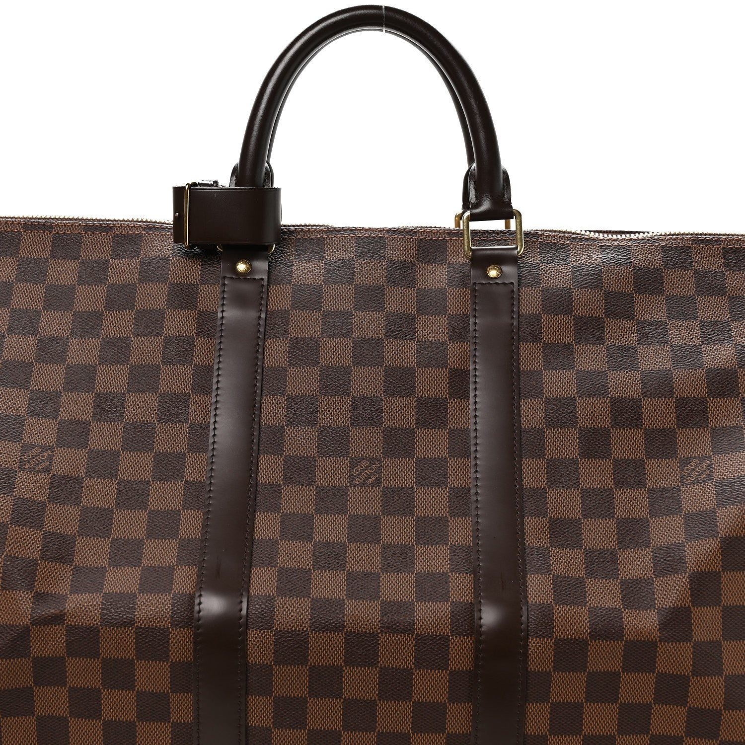 Louis Vuitton Damier Ebene Keepall Bandouliere 55 7 of 9