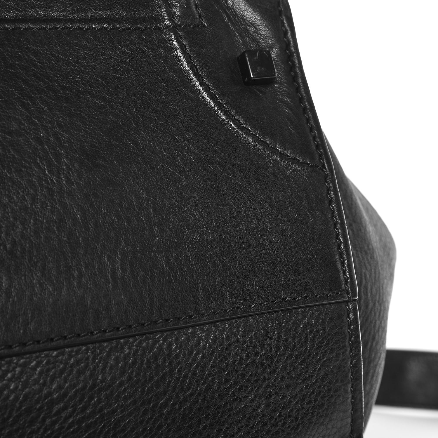Celine Supple Calfskin Medium Phantom Luggage Black 12 of 17