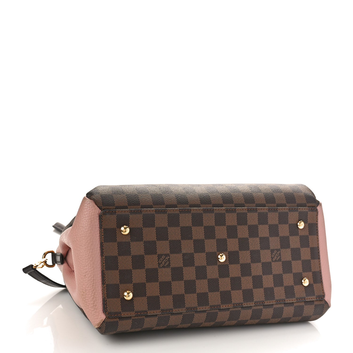 Louis Vuitton Cuir Taurillon Damier Ebene Normandy Magnolia 4 of 11