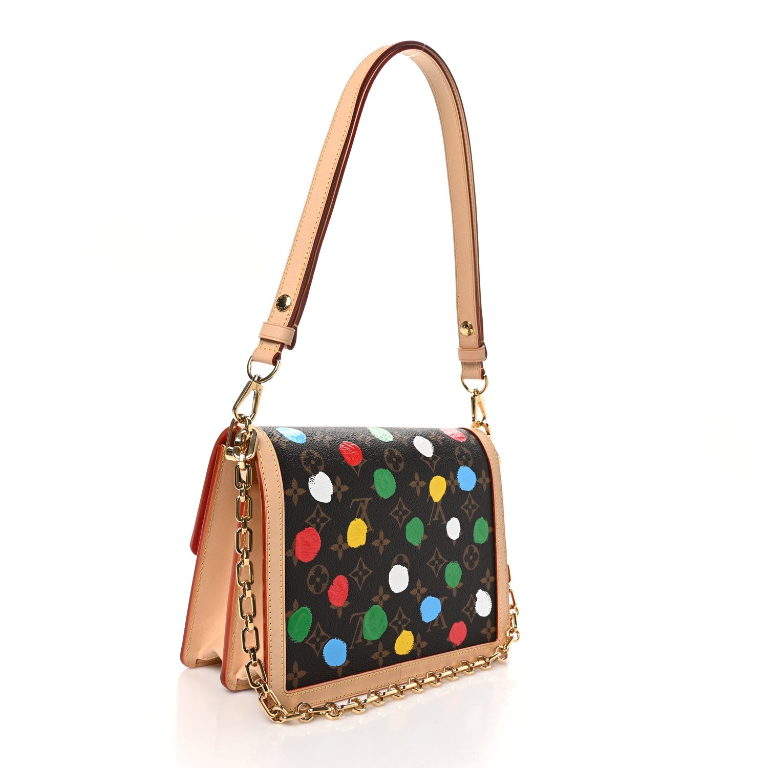 Louis Vuitton LV X YK Monogram Dots Dauphine Multicolor 3 of 11