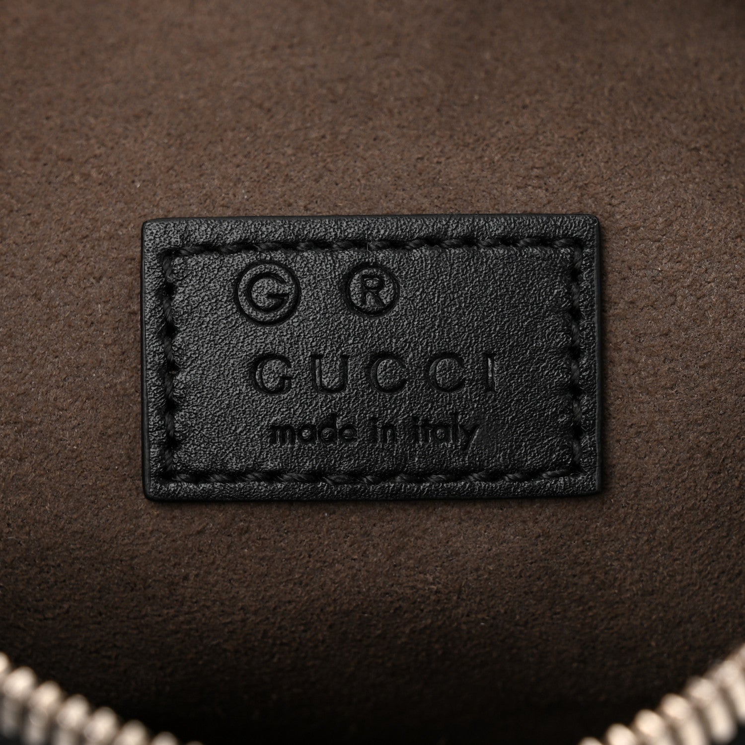 Gucci Guccissima Belt Bag Black Black 6 of 10