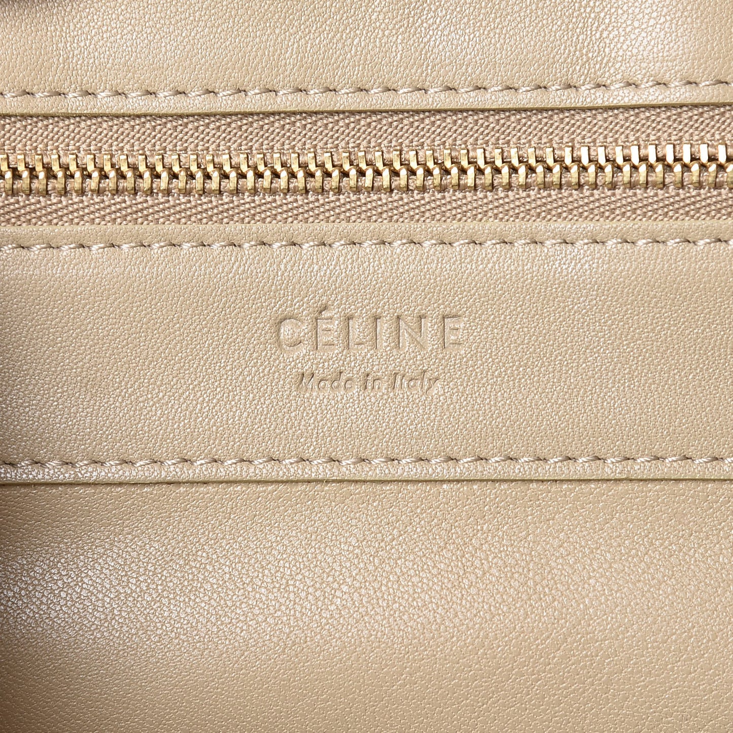 Lambskin Vertical Bi-Cabas Butter