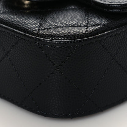 Chanel Caviar Quilted Mini Clutch With Chain Black 11 of 12
