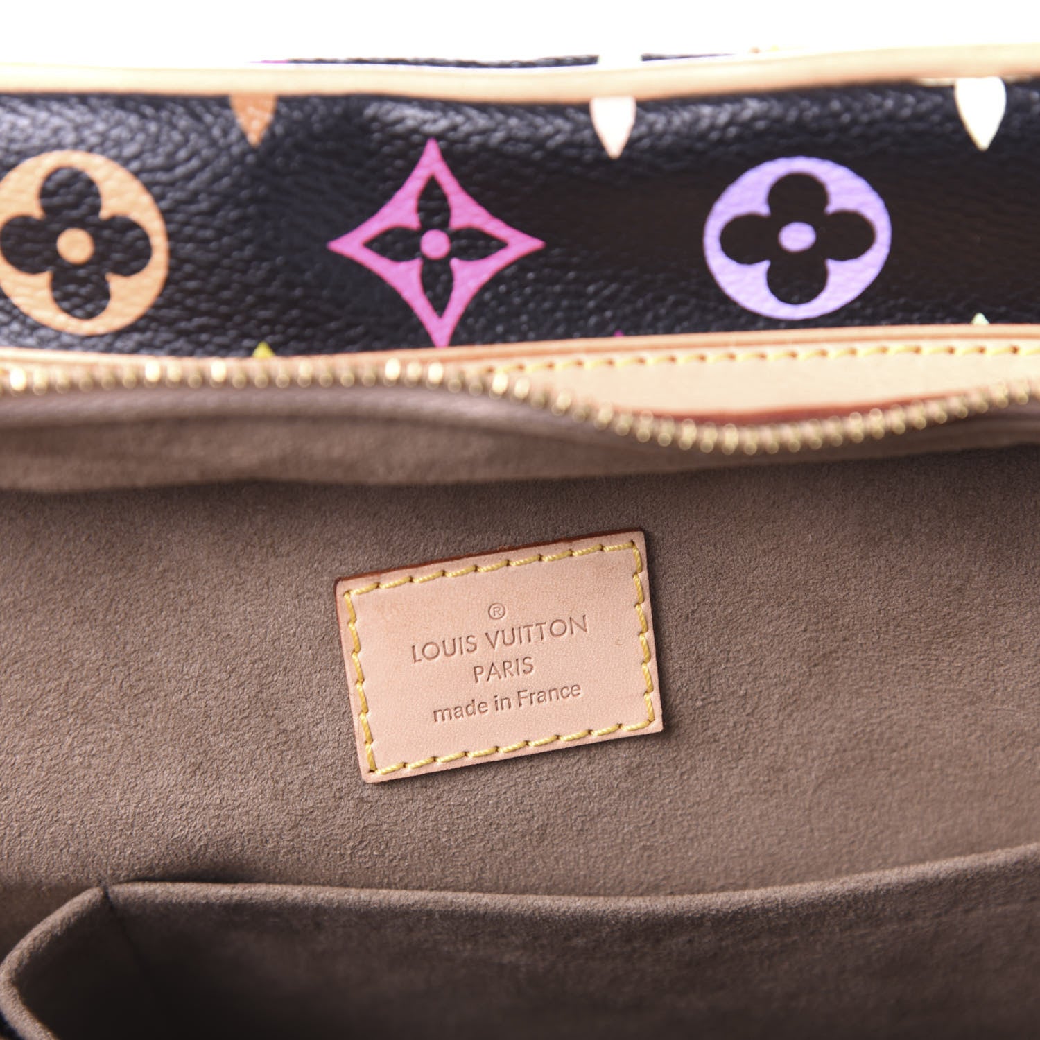 Louis Vuitton Monogram Multicolor Claudia Black 8 of 9