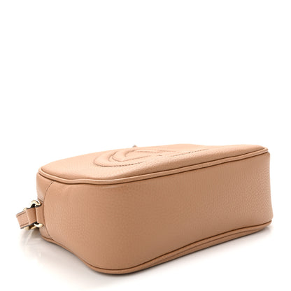 Gucci Pebbled Calfskin Small Soho Disco Bag Camelia 4 of 10