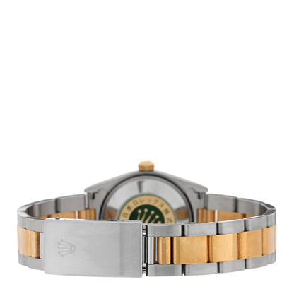 Rolex Stainless Steel 18K Yellow Gold 31mm Oyster Perpetual Watch Silver 77483 3 of 5