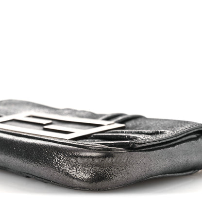 Fendi Metallic Calfskin Mia Pochette Silver 10 of 13