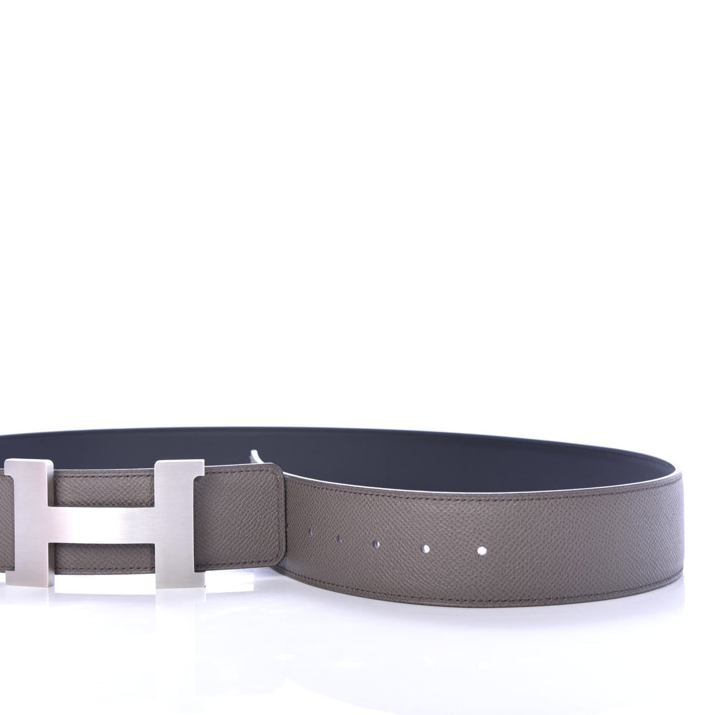 Epsom Box 42mm Constance Belt 100/40 Etain Black