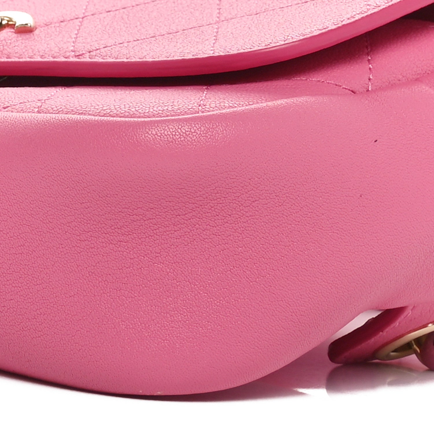 Chanel Goatksin Quilted Casual Trip Waist Bag Pink 10 of 10