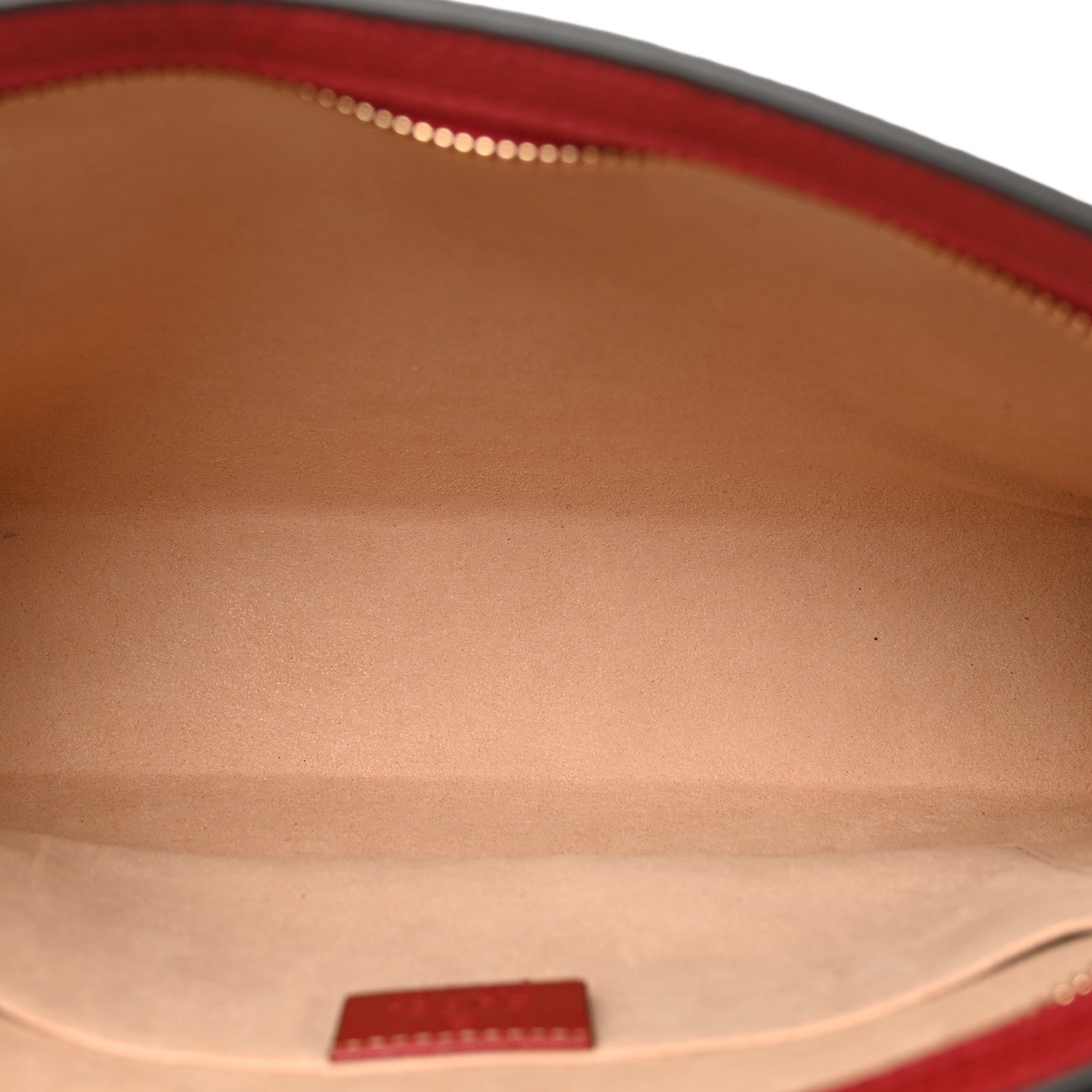 Gucci GG Supreme Monogram Flora Web Ophidia Pouch Red 5 of 7