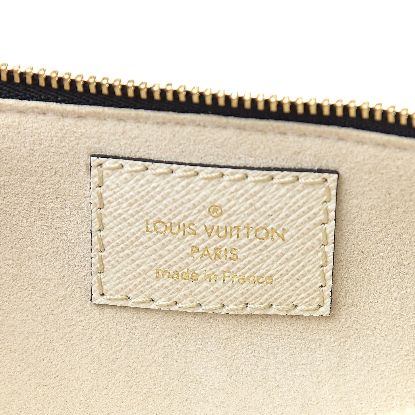Monogram Giant Jungle Elizabeth Pencil Pouch Caramel
