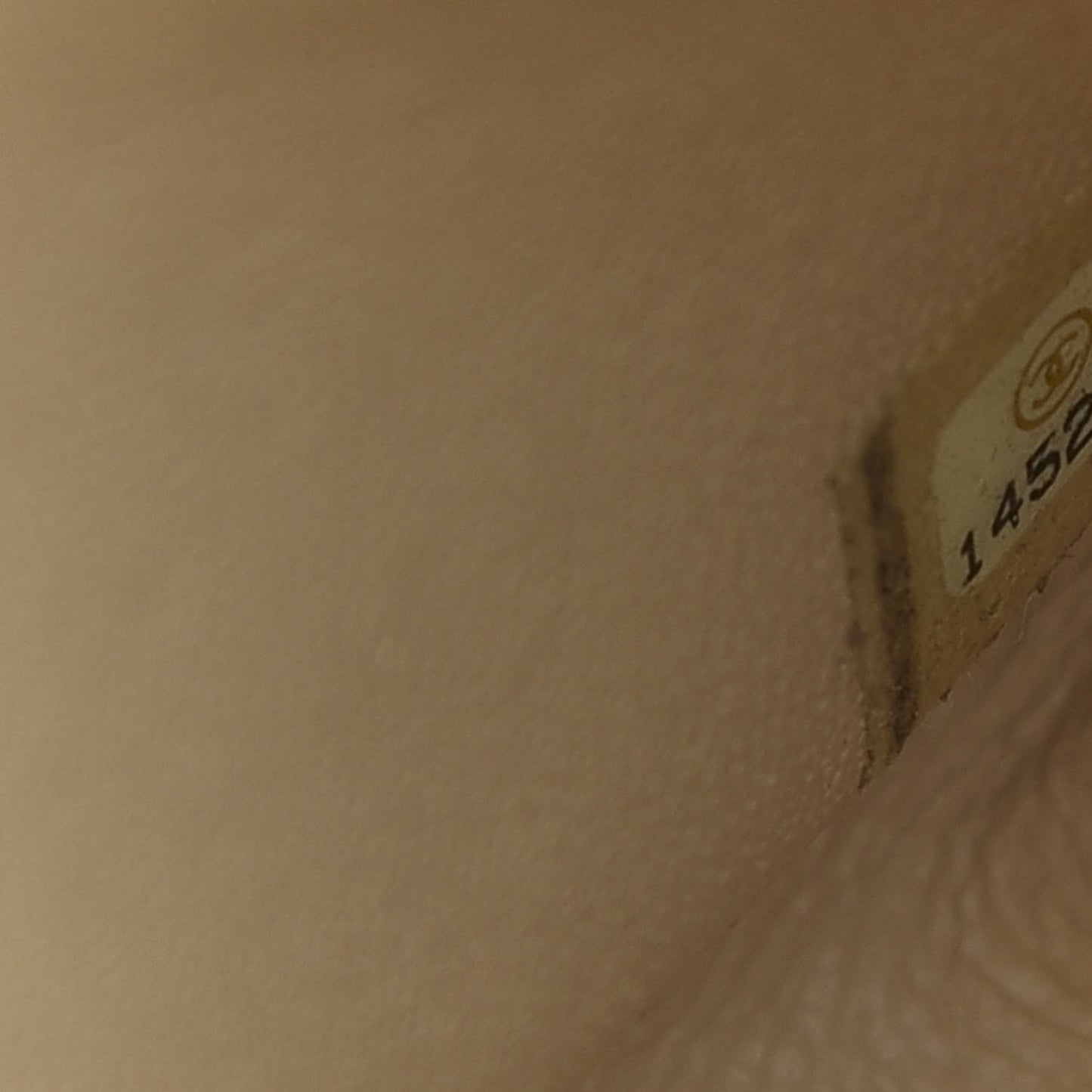 Lambskin Quilted Jumbo Double Flap Beige Clair