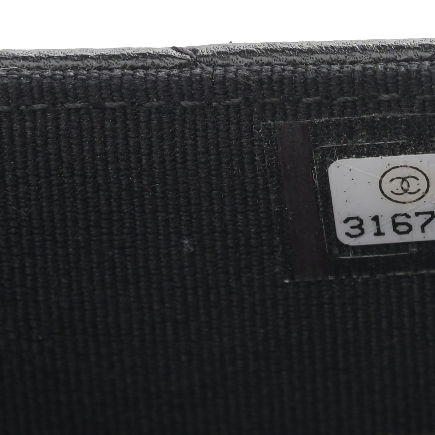 Lambskin Quilted Top Handle Flap Coin Purse With Chain Black
