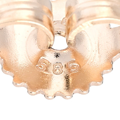 Tiffany 14K Rose Gold 9mm Hardwear Ball Earrings 6 of 6