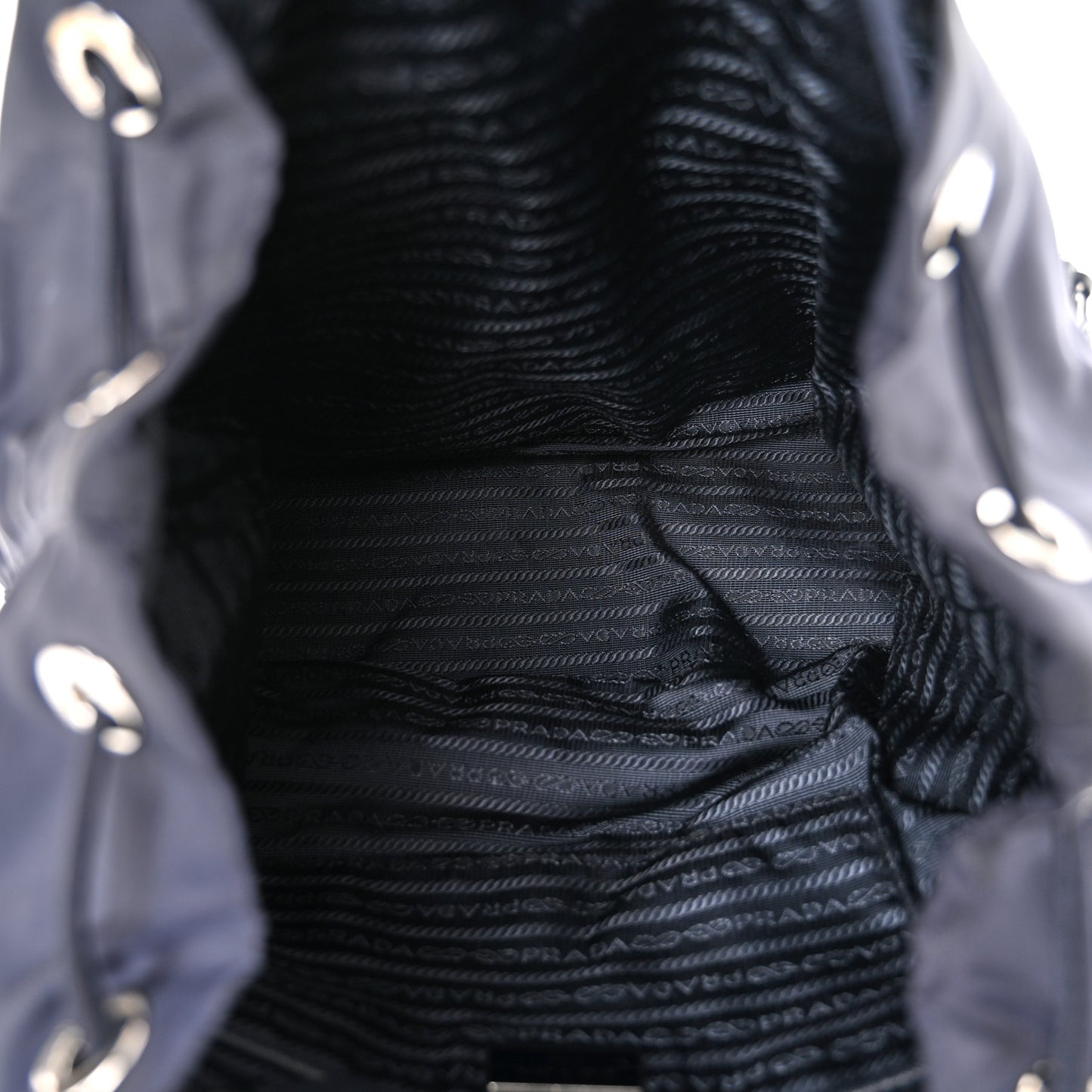 Nylon Vela Large Backpack Navy