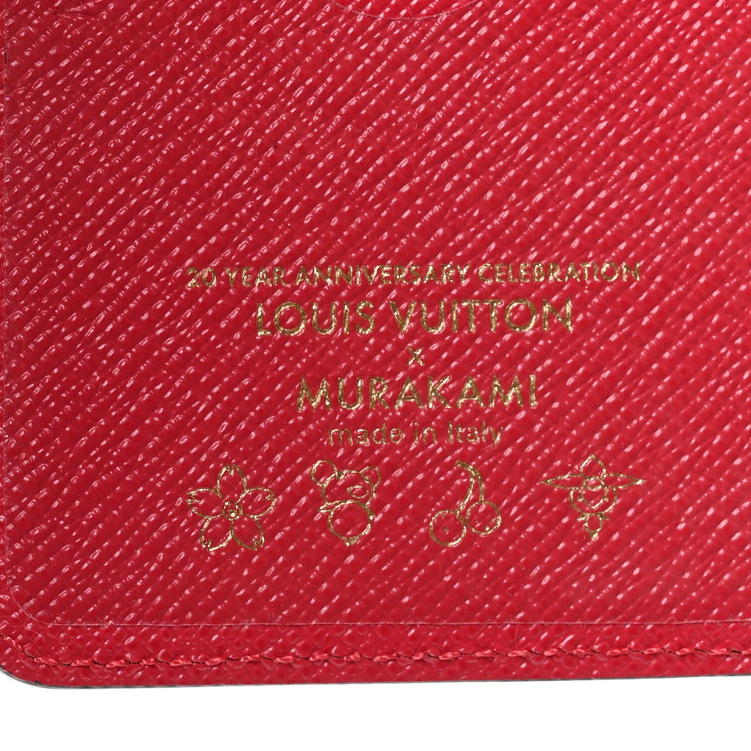 Louis Vuitton LV X TM Monogram Cerises Porte-Cartes Magnet 5 of 6