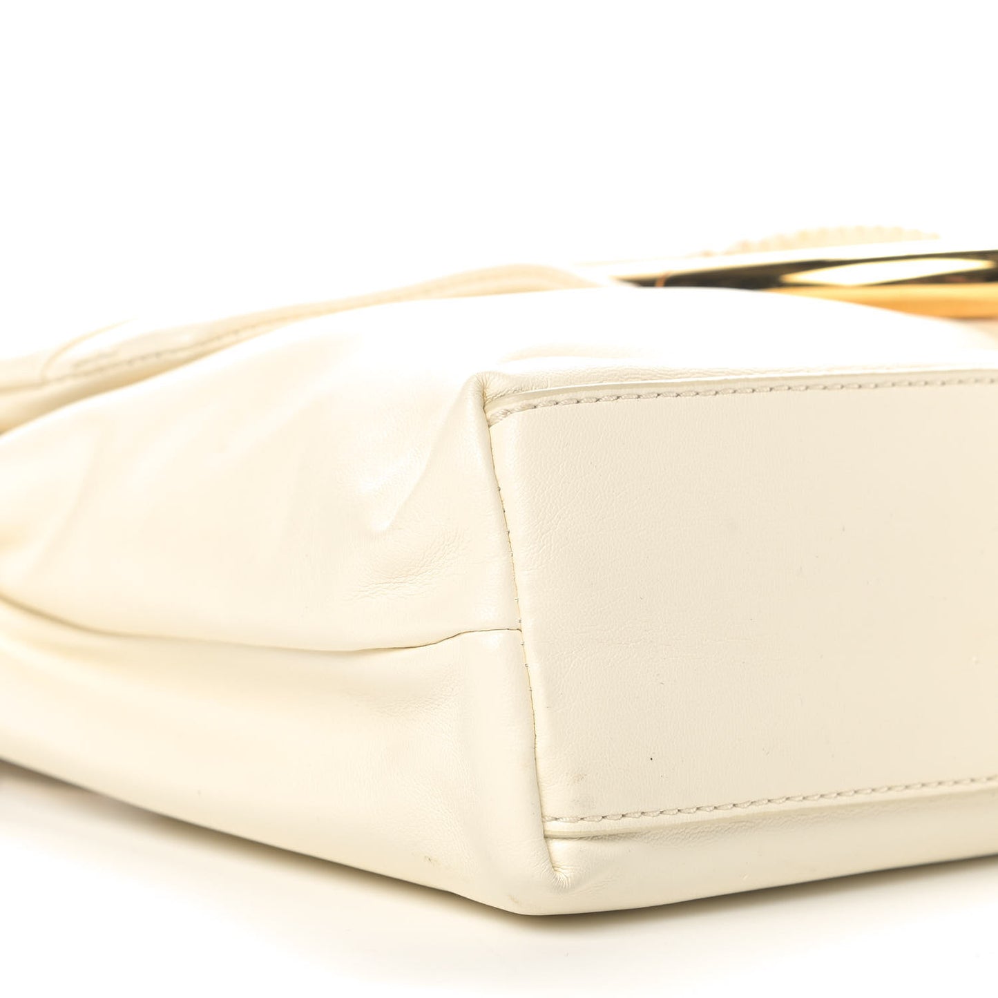 Eco Alter Nappa Nina Fold Over White