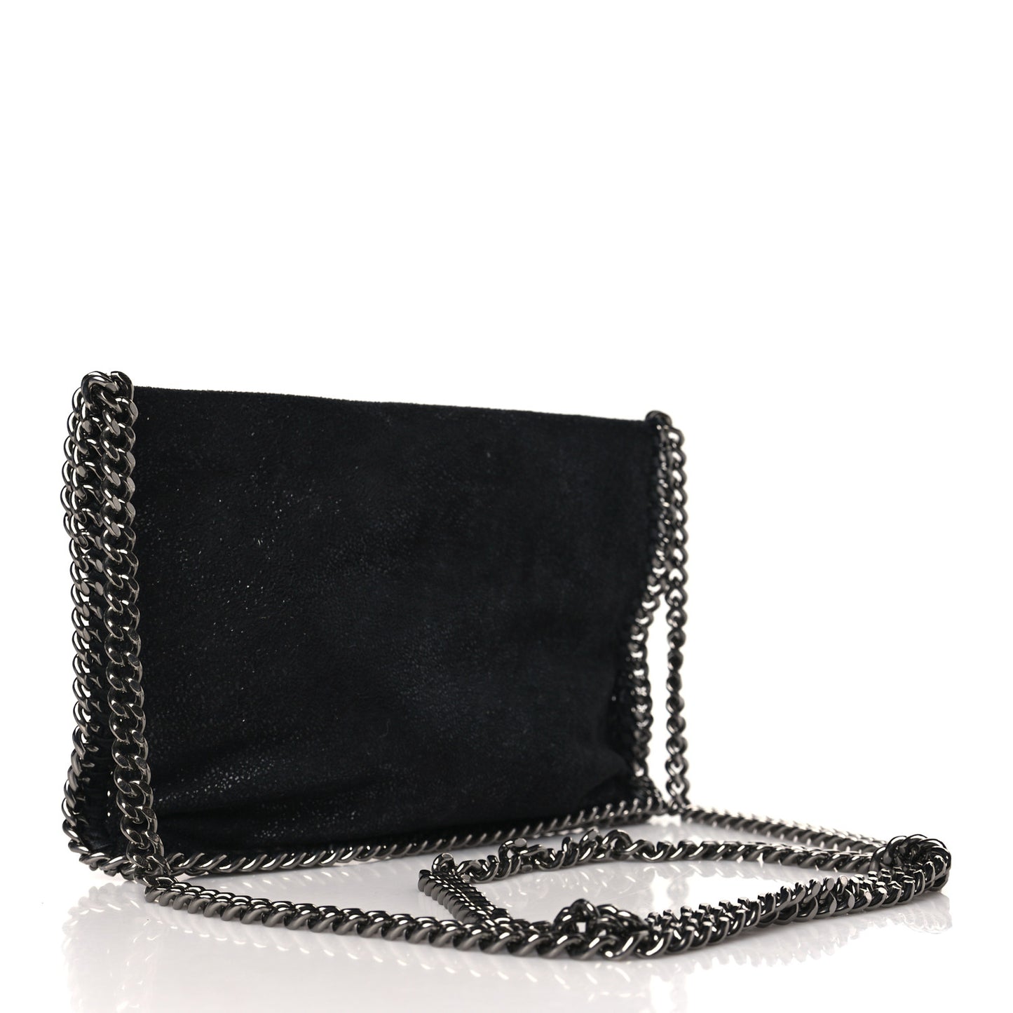 Shaggy Deer Falabella Mini Crossbody Bag Black