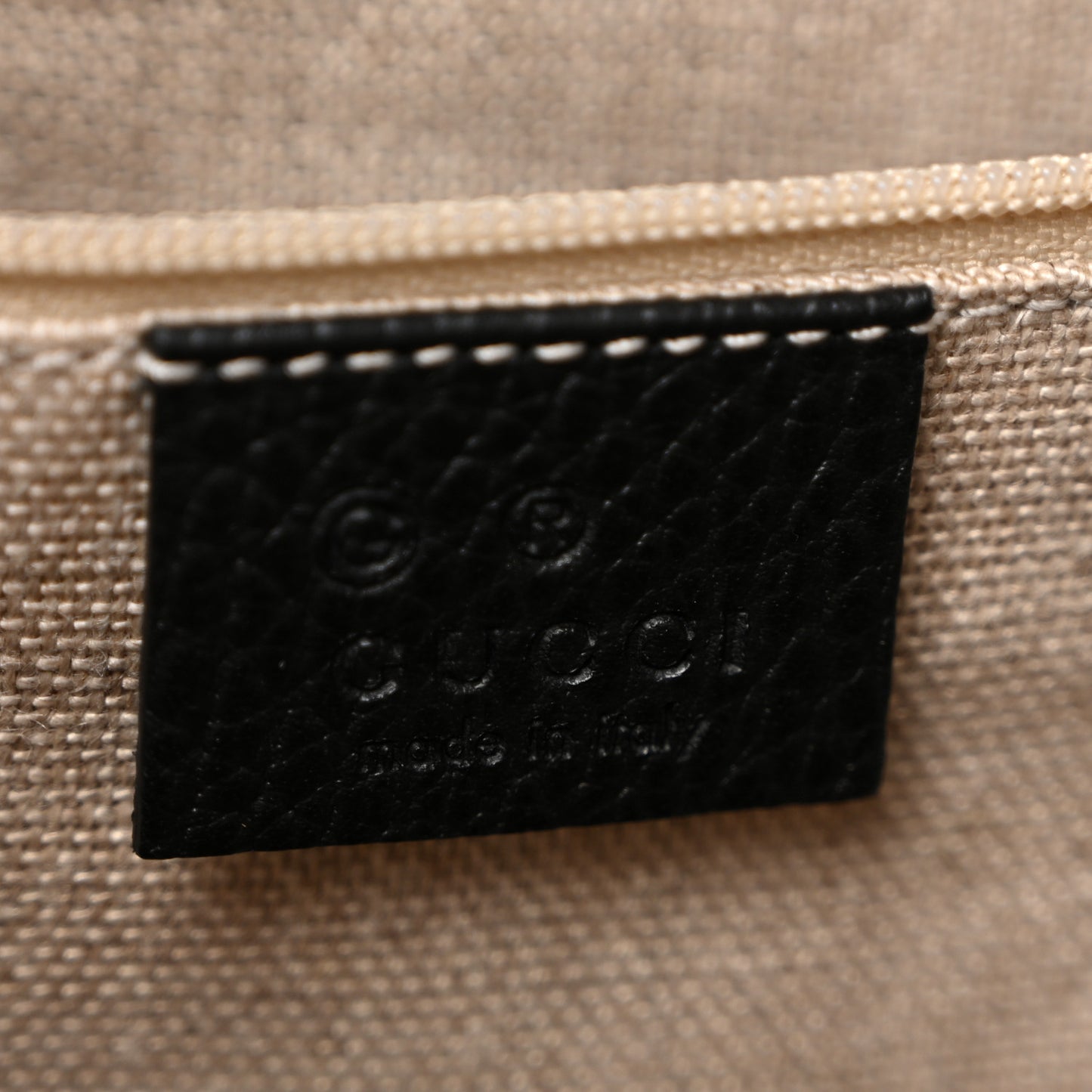 Dollar Calfskin GG Hobo Black