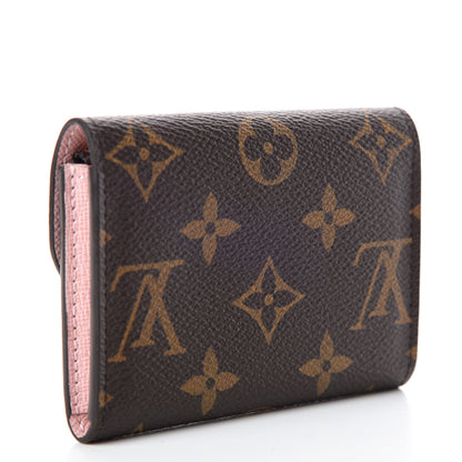 Louis Vuitton Monogram Rosalie Coin Purse Rose Ballerine 3 of 7