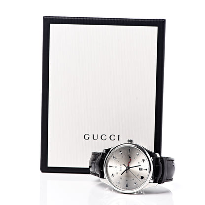 Gucci Stainless Steel Alligator 40mm G-Timeless Snake Hand Automatic Watch 9 of 9