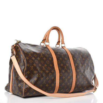 Louis Vuitton Monogram Keepall Bandouliere 55 3 of 22