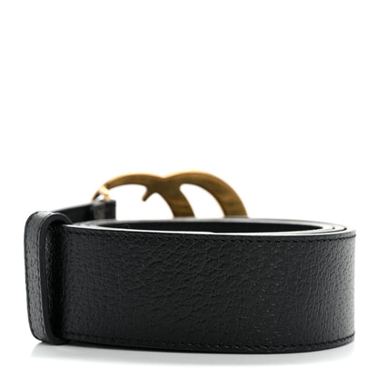 Gucci Textured Calfskin Double G 40mm Belt 90 36 Black 2 of 8