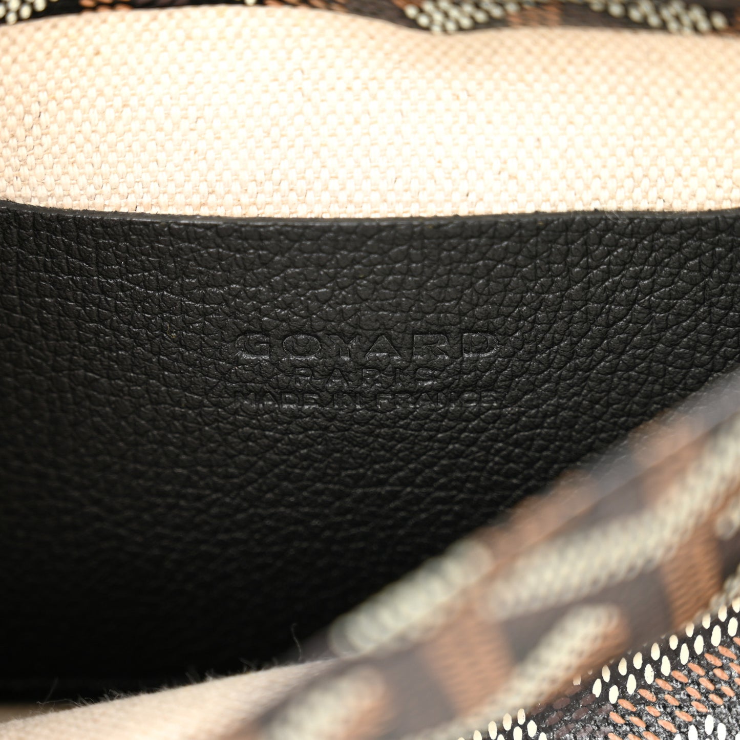 Goyardine Plumet Wallet Clutch Black