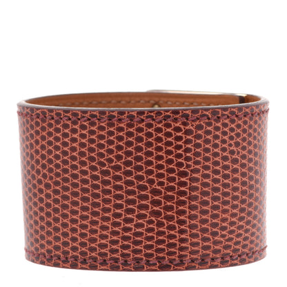 Hermes Lizard Kelly Dog Cuff T1 Etrusque 3 of 7