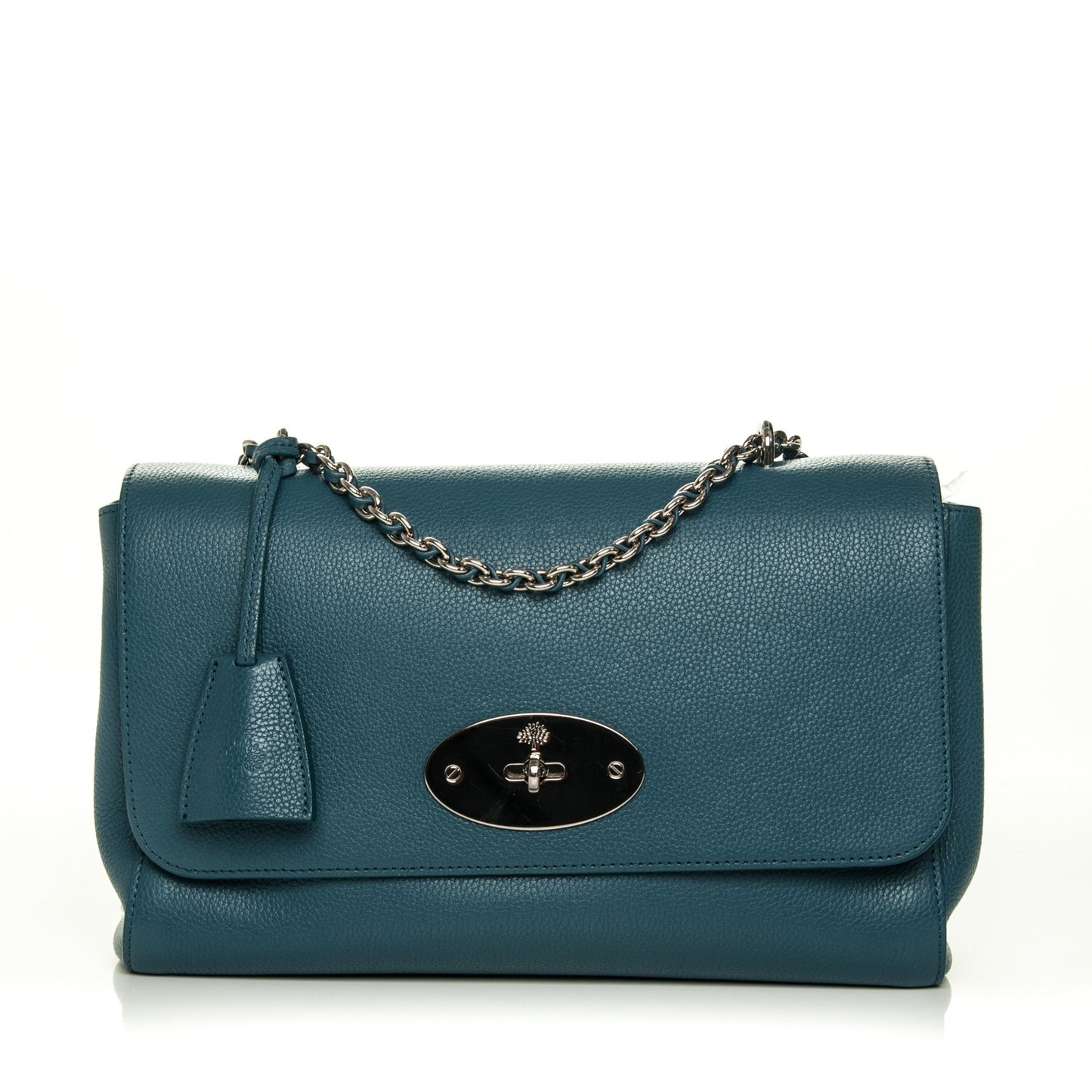 Classic Grain Medium Lily Flap Steel Blue