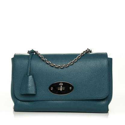 Mulberry Classic Grain Medium Lily Flap Steel Blue 1 of 8