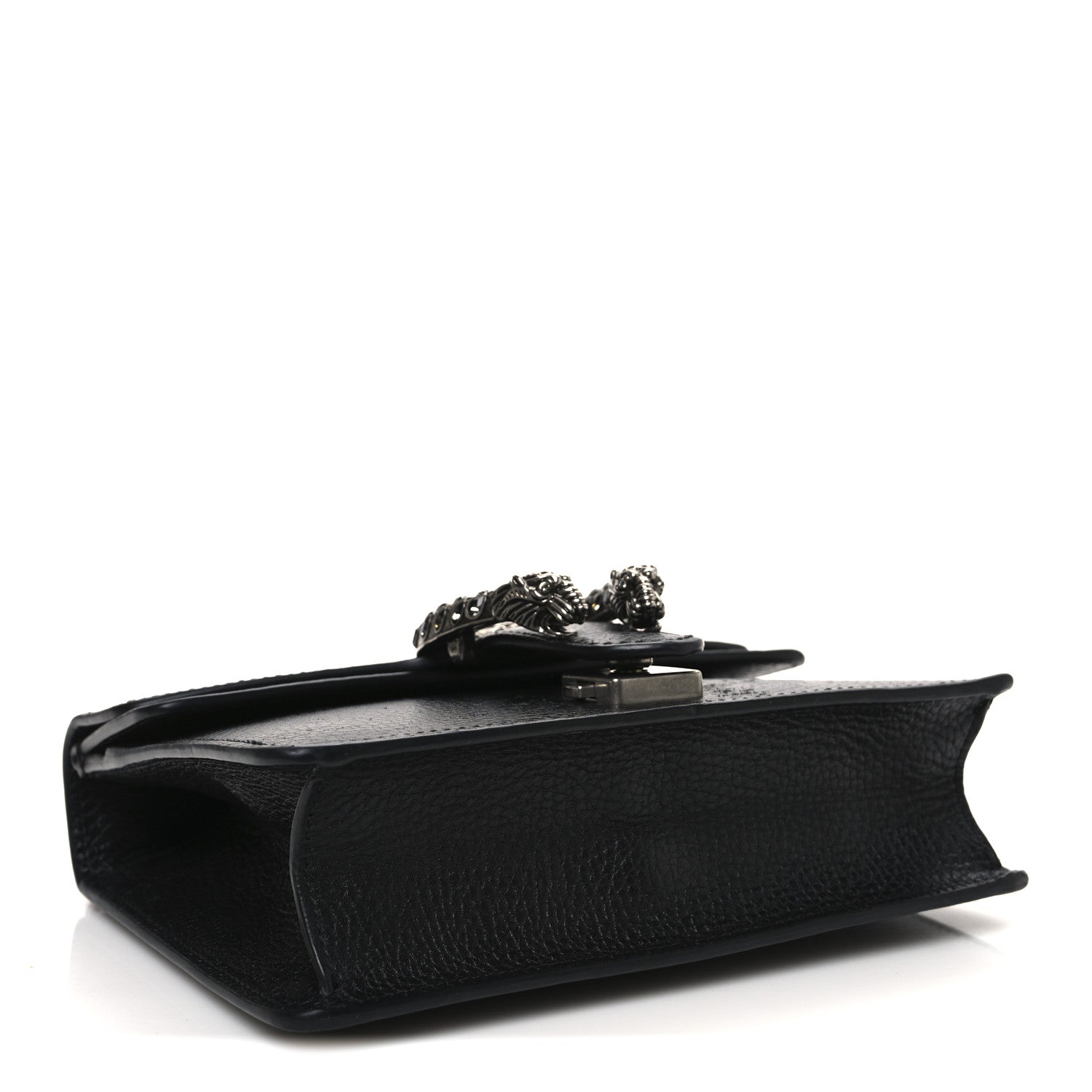 Gucci Calfskin Mini Dionysus Shoulder Bag Black Black 4 of 12