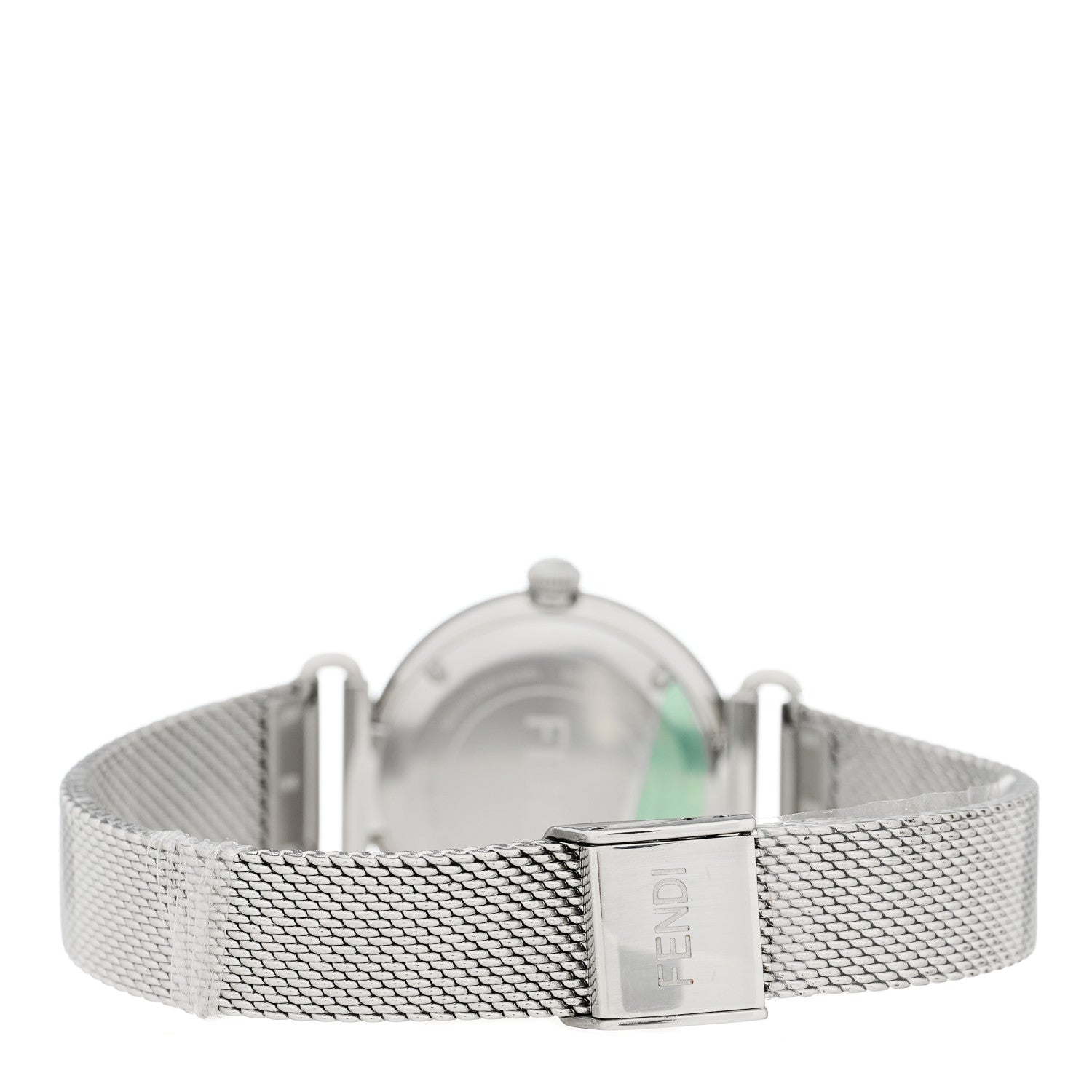 Fendi Stainless Steel 29mm Palazzo Quartz Watch Black 3 of 5