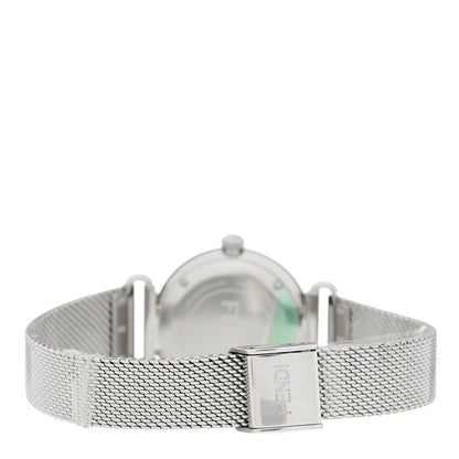 Fendi Stainless Steel 29mm Palazzo Quartz Watch Black 3 of 5