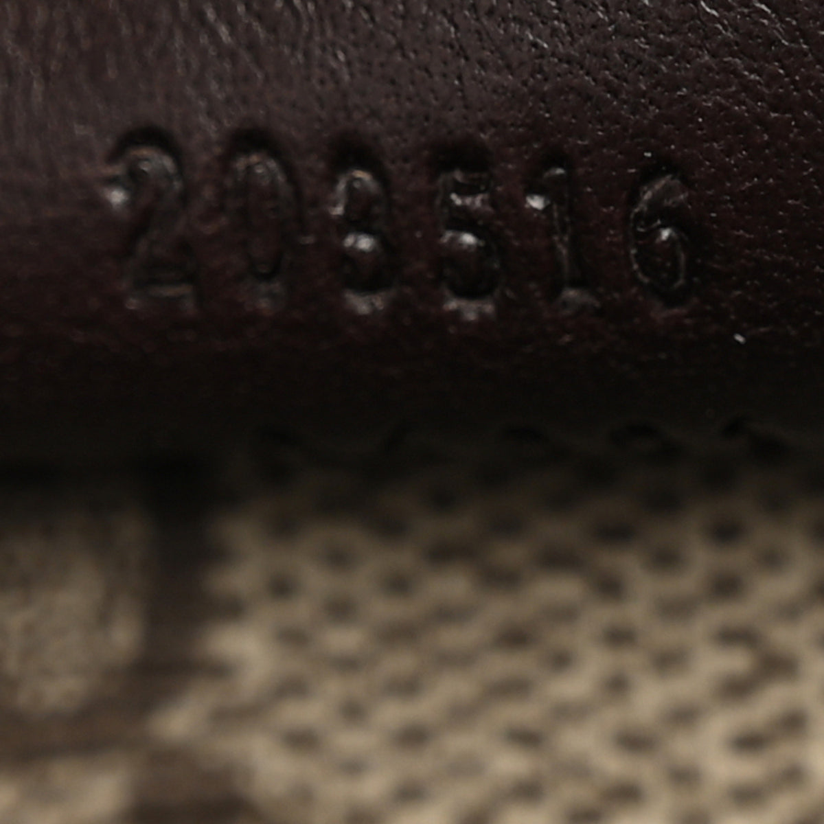 GG Plus Boston Vanity Bag Brown